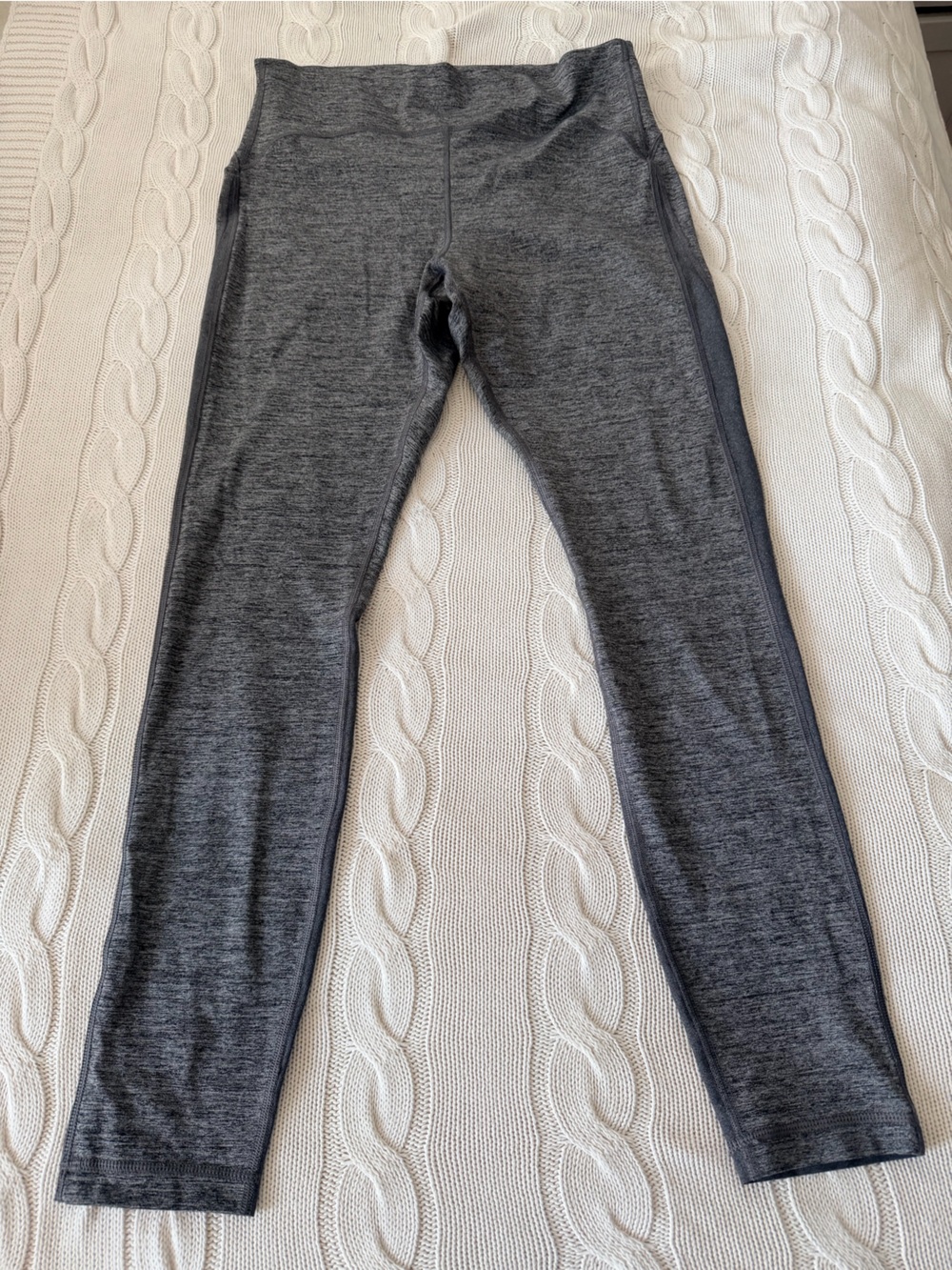 Aritzia The Constant Gray Contrast Leggings Size L